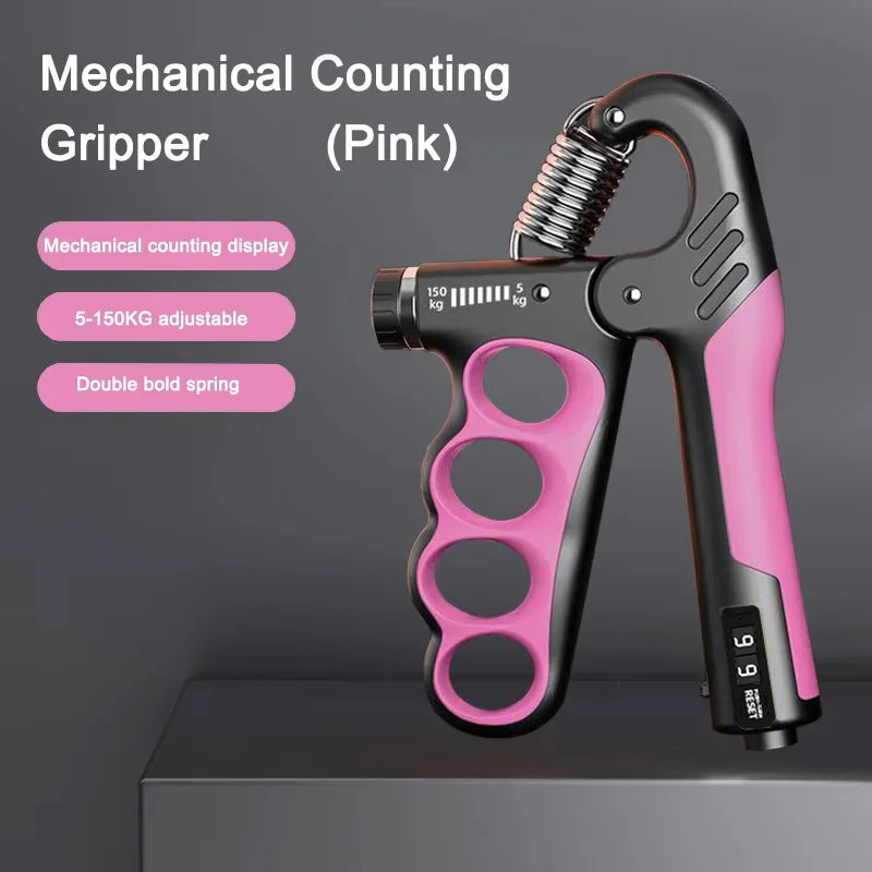 5-100kg Adjustable Grip Strength Device for Rehabilitation Training, Muscle Enhancement, Strength Training, Grip Strength Device