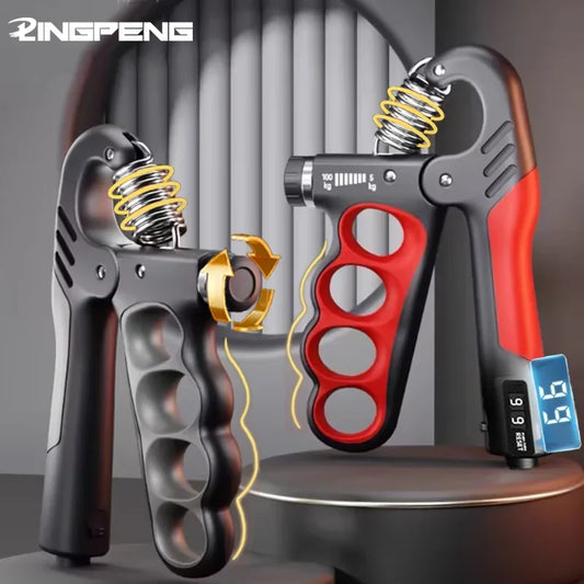 5-100kg Adjustable Grip Strength Device for Rehabilitation Training, Muscle Enhancement, Strength Training, Grip Strength Device